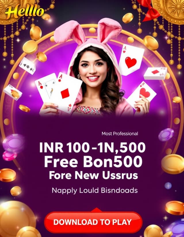Hello Rummy Banner